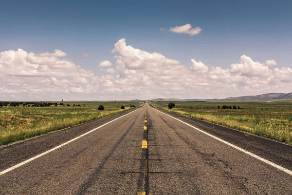 Libertad Infinita Legendaria Histórica Ruta Entre Rey Seligman Arizona —  Fotos de Stock