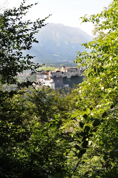 Fortaleza Hohensalzburg Salzburgo — Fotografia de Stock