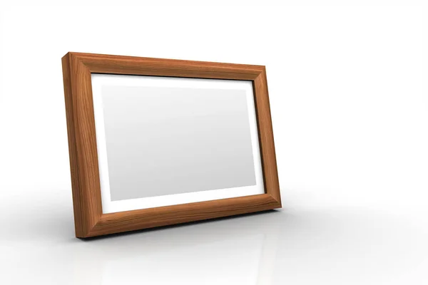 Wooden Picture Frame Elm Elm — Stock Photo, Image