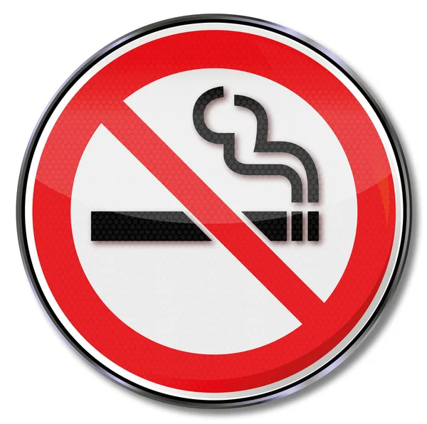 Prohibition Sign Smoking Ban — Stock Photo, Image