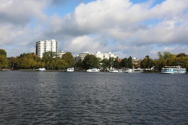 Anlegestelle Tegeler See Berlin — Stockfoto