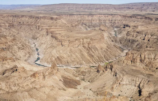 Cañón Del Río Fish Sur Namibia Cañón Más Grande África — Foto de Stock