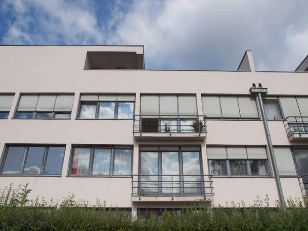 Casas Modelo Weissenhof Siedlung Construidas 1927 Para Exposición Arquitectura Moderna — Foto de Stock