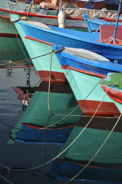 Bateaux Dans Port Alanya Turquie — Photo