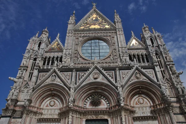 Catedral Siena Tuscany — Fotografia de Stock