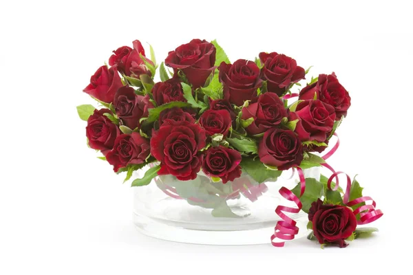Bouquet Red Roses Royalty Free Stock Photos