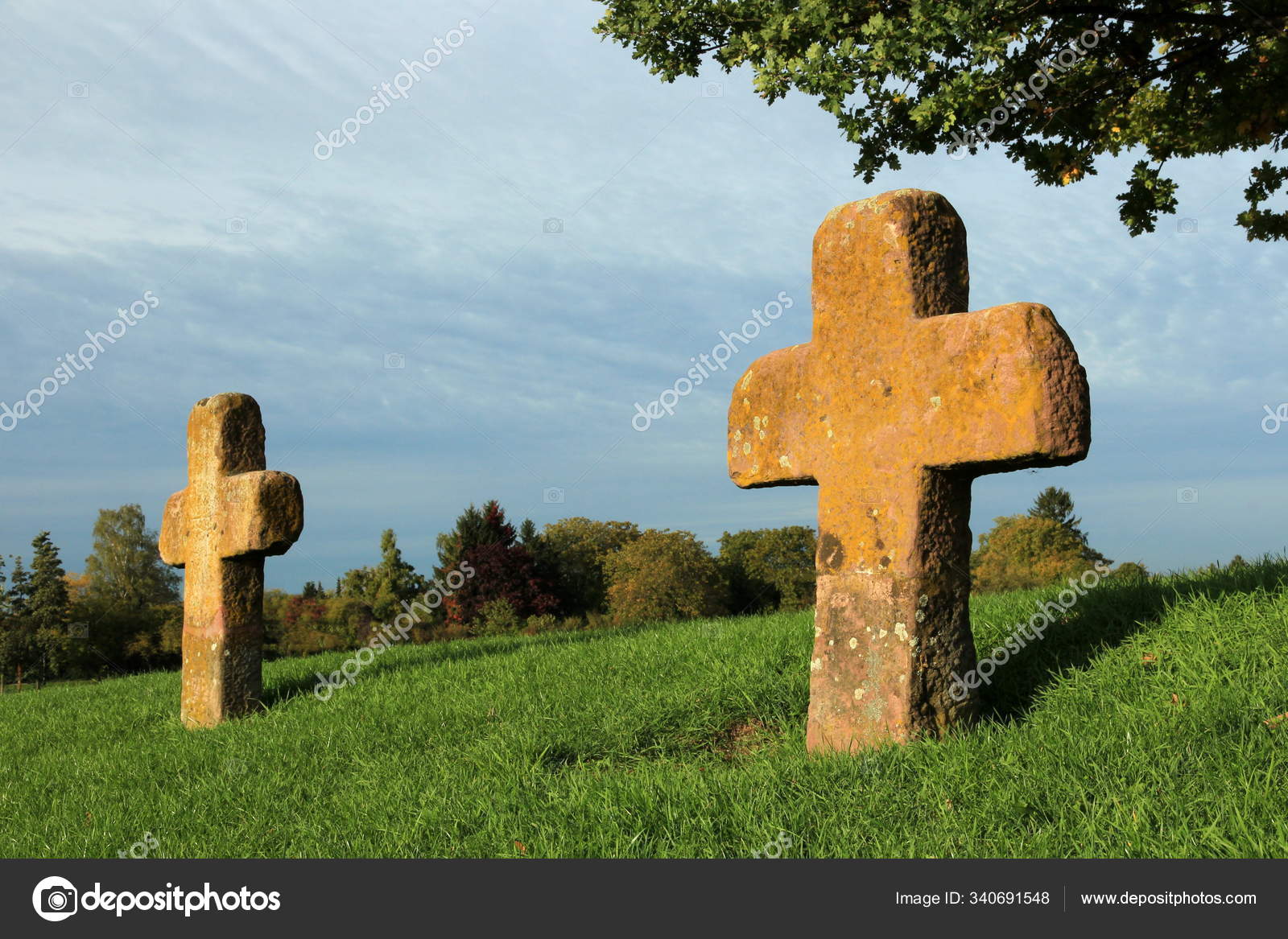 Wooden Cross Cemetery Stock Photo by ©PantherMediaSeller 340691548