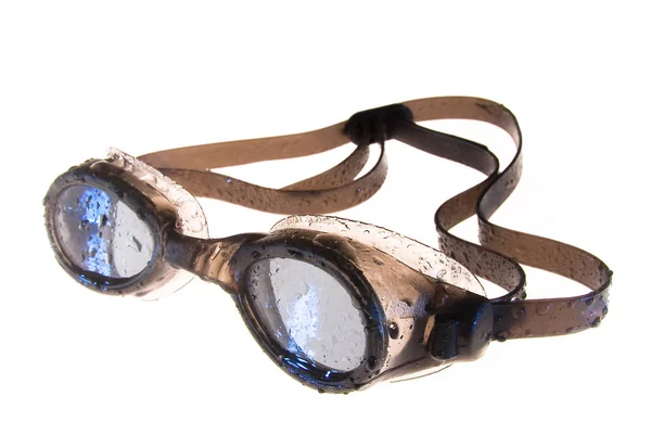 Swimming Goggles White Background — Stock Photo, Image
