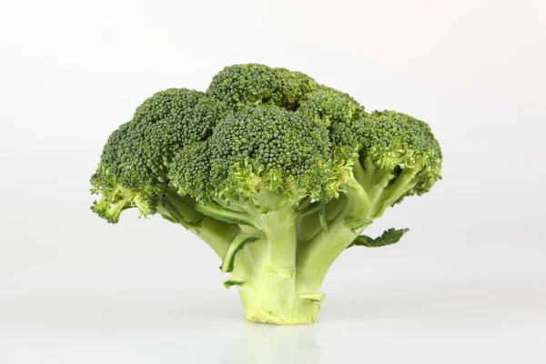 Brócolos Verdes Alimentos Vegetarianos Vegetais — Fotografia de Stock