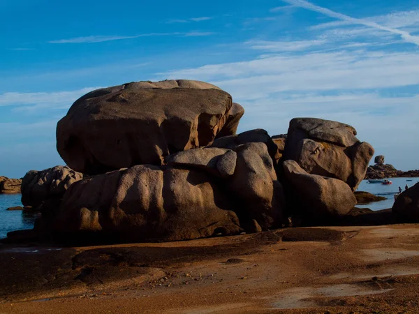 Rock Dramaturgy Tregastel — Stock Photo, Image