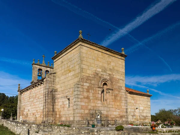 Romanesque Εκκλησία Santiago Taboada Στη Silleda — Φωτογραφία Αρχείου