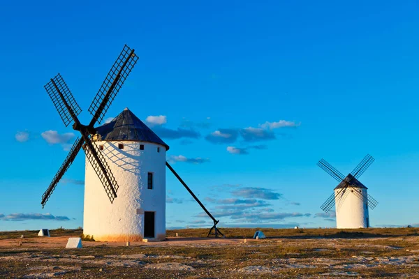 Typical Windmills Region Castilla Mancha — Stock Photo, Image