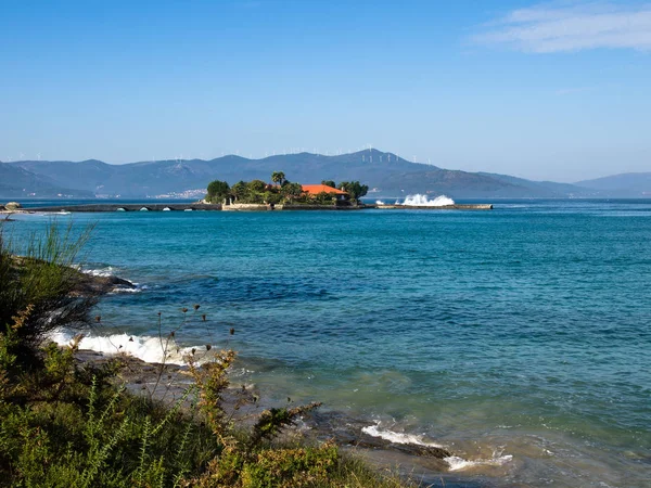 Aguieira Beach Porto Son Galicia — Stock Photo, Image