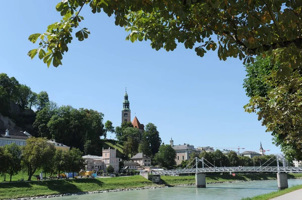 Salzburg Österrikisk Stad — Stockfoto