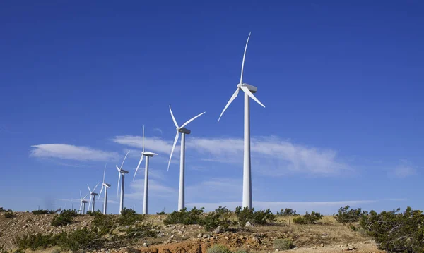 风力涡轮机 自然能源 — 图库照片