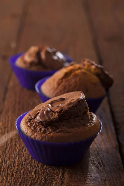 Cioccolatini Muffin Alla Vaniglia — Foto Stock