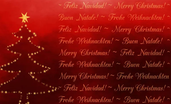 Frohe Weihnachten Und Ein Gutes Neues Jahr — Stockfoto