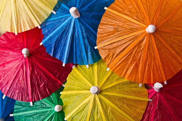 Regenschirme Und Papierschirme — Stockfoto