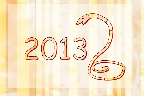 2013 Anno Del Serpente — Foto Stock