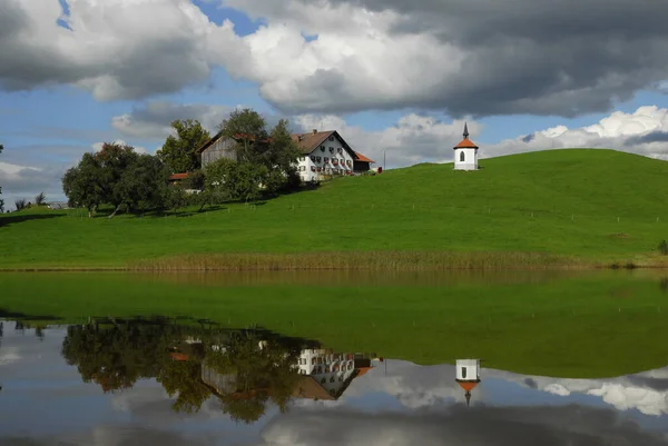 Malebný Pohled Krásnou Budovu Kaple — Stock fotografie