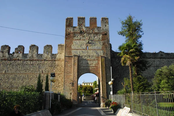 Castello Scaligero Lazise — Zdjęcie stockowe