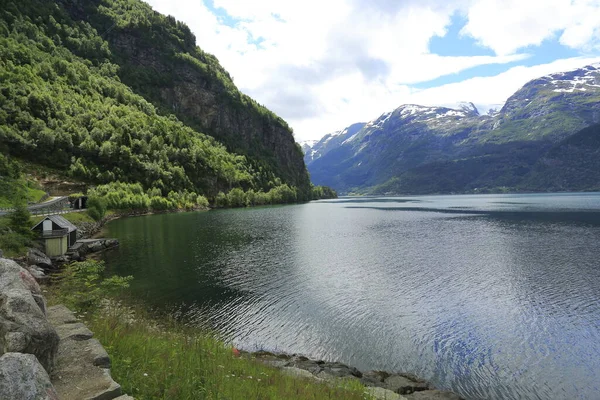 노르웨이 협만의 아름다움 — 스톡 사진