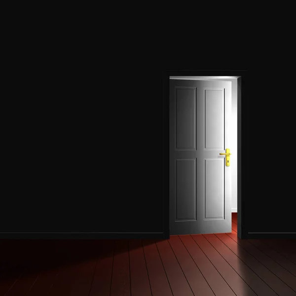 Arka Plandaki Oda Kapısı — Stok fotoğraf