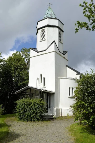 Uma Igreja Católica Aldeia Killorgni Irlanda — Fotografia de Stock