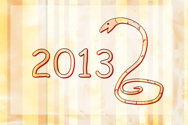 2013 Year Snake — Stock Photo, Image