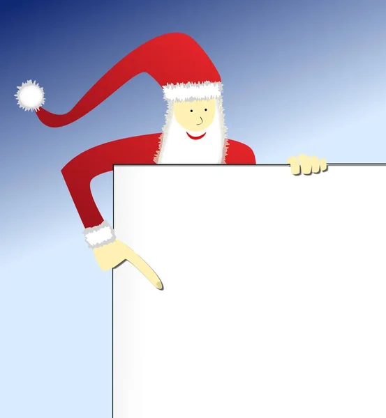 Santa Claus Copy Space — Foto de Stock