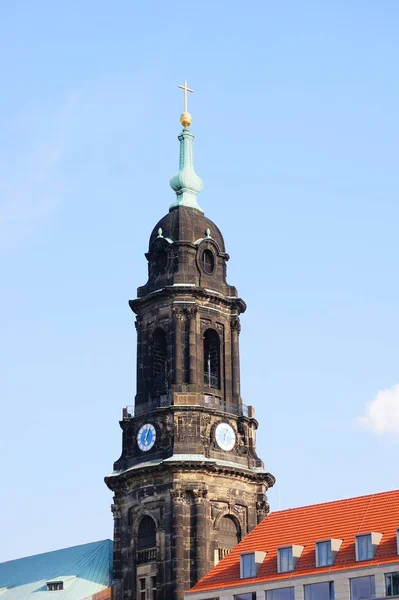 Kreuzkirche Altmarkt Dreźnie — Zdjęcie stockowe