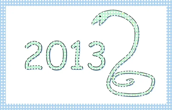 2013 Año Serpiente — Foto de Stock