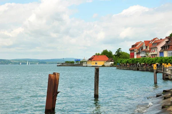 Historické Staré Město Meersburg — Stock fotografie