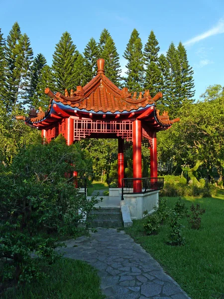 Pavilion Chinese Garden Taipei — стоковое фото