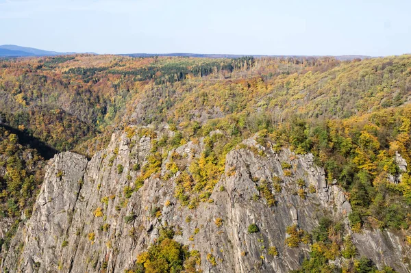 Vista Panorâmica Bela Natureza Paisagem Montanhosa — Fotografia de Stock