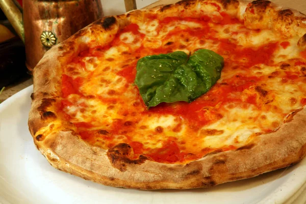 Saborosa Pizza Italiana Fast Food — Fotografia de Stock