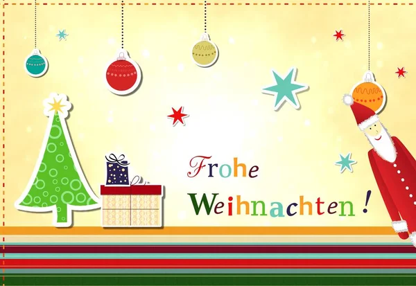 Schilderachtig Uitzicht Kerstvakantie Decoratie — Stockfoto