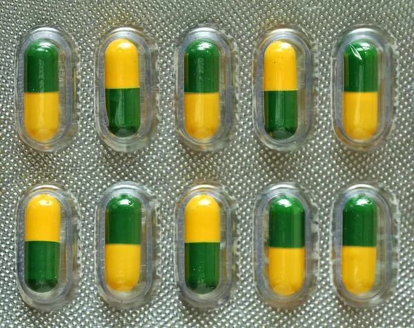 Krankenversicherung Und Medizin Tabletten — Stockfoto