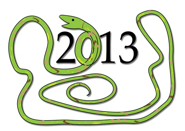 2013 Year Snake — Stock Photo, Image