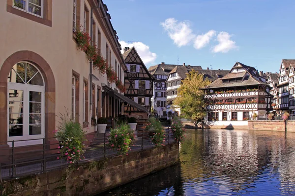 Quai Des Moulins Straßburg — Stockfoto