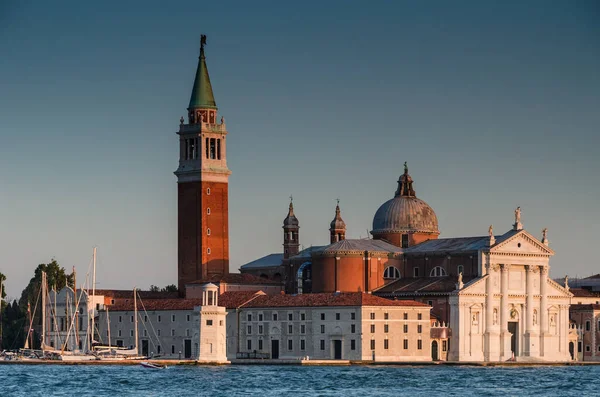 San Giorgio Maggiore Een Benedictijnse Kerk Venetië Noord Italië Gebouwd — Stockfoto