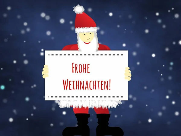 Frohe Weihnachten Und Ein Gutes Neues Jahr — Stockfoto