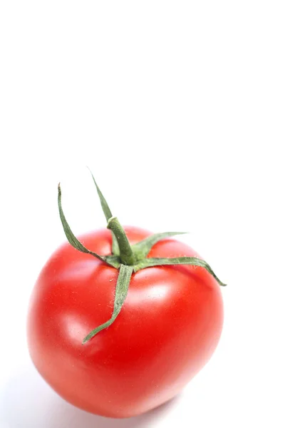 Frische Reife Tomaten Auf Isoliertem Hintergrund — Stockfoto