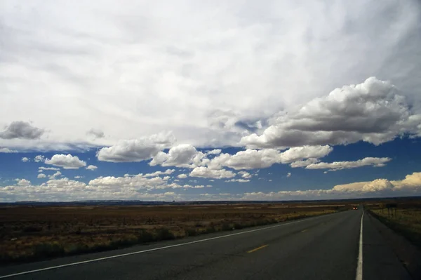 Droga Montanie Zmierzchu — Zdjęcie stockowe