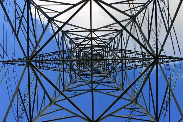 Energía Eléctrica Espacio Copia — Foto de Stock