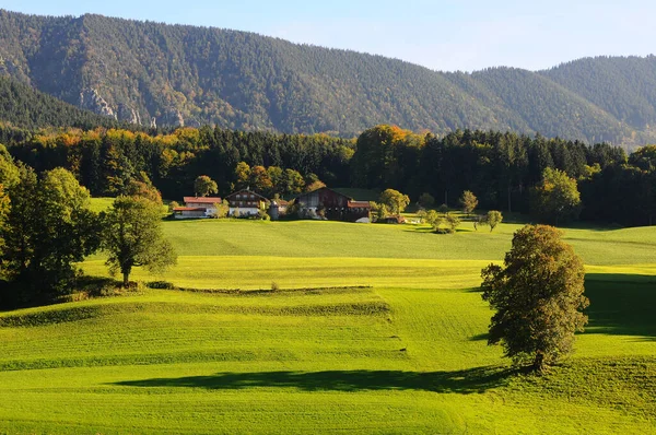 Samerbergben Chiemgau Ban — Stock Fotó