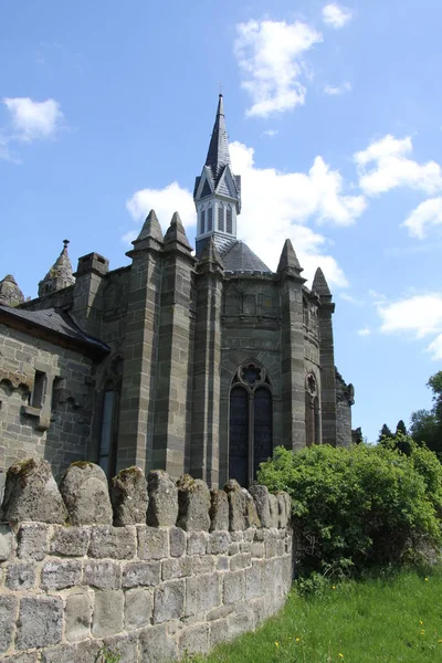 Γραφική Θέα Της Όμορφης Μεσαιωνικής Καθεδρικής Αρχιτεκτονικής — Φωτογραφία Αρχείου