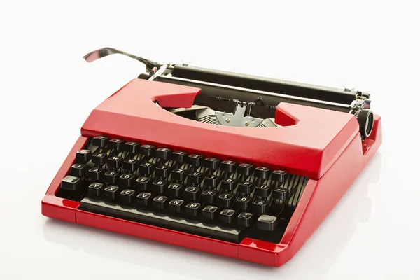 Old Portable Typewriter Vintage Concept — Stock Photo, Image