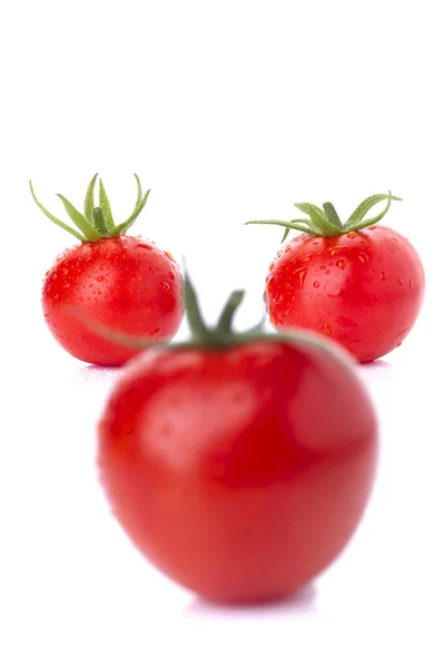 Tomates Maduros Vermelhos Close — Fotografia de Stock