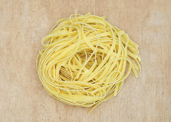 Nest Dry Tagliatelle Pasta — Stock Photo, Image